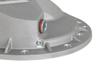 AFE 46-70360 Rear Differential Cover, Raw Finish; Street Series Nissan Titan XD 16-19 V8-5.0L (td) (AAM 9.5-14)