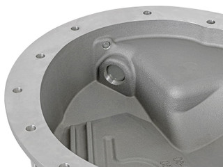 AFE 46-70360 Rear Differential Cover, Raw Finish; Street Series Nissan Titan XD 16-19 V8-5.0L (td) (AAM 9.5-14)
