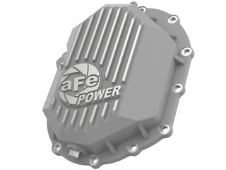 AFE 46-71050A Street Series Front Differential Cover Raw w/Machined Fins GM 2500/3500 11-20 V8-6.0L/6.6L (AAM 9.25)