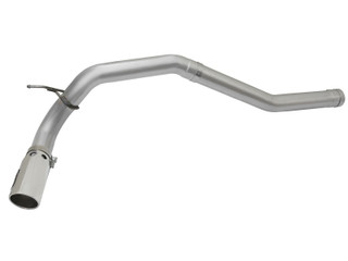 AFE 49-06113-P ATLAS 4" Aluminized Steel DPF-Back Exhaust System w/ Polished Tip Nissan Titan XD 16-19 V8-5.0L (td)