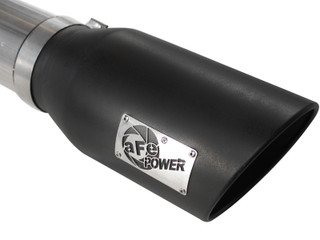 AFE 49-44041-B Large Bore-HD 5 IN 409 Stainless Steel DPF-Back Exhaust System GM Diesel Trucks 11-16 V8-6.6L (td) LML