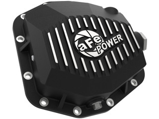 AFE 46-71190B Pro Series Rear Differential Cover Black w/ Machined Fins Jeep Gladiator (JT) 20-21 (Dana M220)