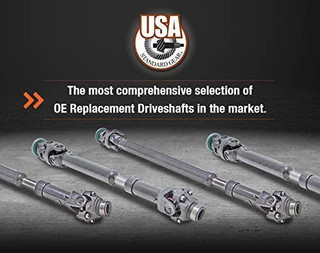 USA STANDARD GEAR ZDS9106 NEW FRONT DRIVESHAFT FOR DODGE RAM; 29-1/8IN. CENTER TO CENTER