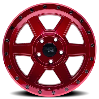 DIRTY LIFE 9315-2178R COMPOUND 9315 CRIMSON CANDY RED 20X10 8-180 -25MM 124.1MM