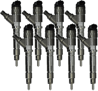 EXERGY E01 10302 REMAN SPORTSMAN INJECTOR SET 2006-2007 GM DURAMAX 6.6L LBZ