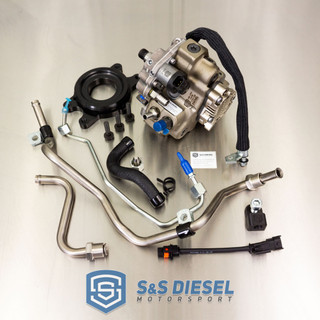 S&S DIESEL LML-CP3-WO-PUMP LML CP3 CONVERSION KIT W/O PUMP - COMPETITION USE ONLY 2011-2016 GM DURAMAX 6.6L LML