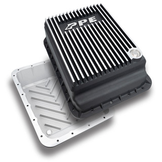 PPE 228053210 AS69RC TRANSMISSION HEAVY-DUTY CAST ALUMINUM TRANSMISSION PAN BRUSHED 2013-2022 RAM CUMMINS 6.7L 24V