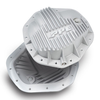PPE 138053000 HEAVY-DUTY CAST ALUMINUM REAR DIFFERENTIAL COVER RAW (11.5 INCH /12 INCH -14) 2020-2022 GM 6.6L DURAMAX L5P