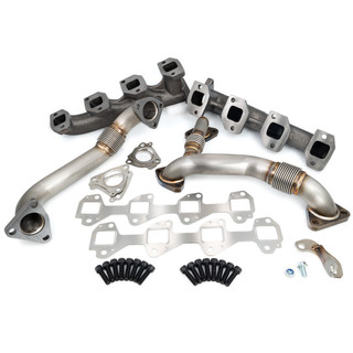 PPE 116111200 MANIFOLDS AND UP-PIPES Y-PIPE (CA) 2002-2004 GM DURAMAX 6.6L LB7