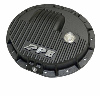 PPE 238042020 HEAVY DUTY CAST ALUMINUM FRONT DIFFERENTIAL COVER-BLACK 2014-2018 RAM 2500/3500 4WD