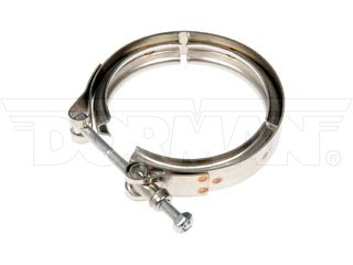 DORMAN 904-254 Exhaust Down Pipe V-Band Clamp 2001-2016 GM 6.6L DURAMAX LB7LLY/LBZ/LMM/LML | 1994-2000 GM 6.5L DIESEL 