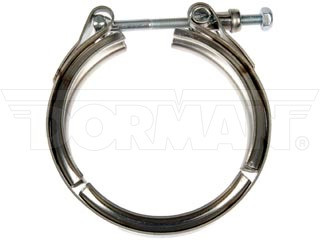 DORMAN 904-254 Exhaust Down Pipe V-Band Clamp 2001-2016 GM 6.6L DURAMAX LB7LLY/LBZ/LMM/LML | 1994-2000 GM 6.5L DIESEL 