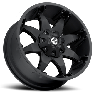 FUEL D50920901750 ALUMINUM WHEELS 20X9 OCTANE D509 8 ON 170 MATTE BLACK 125.1 BORE 1 OFFSET