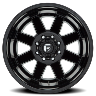 FUEL D43620829235 DUALLY WHEELS 20X8.3 MAVERICK DUALLY D436 8 ON 200 MATTE BLACK 142 BORE -201 OFFSET 7 SPOKE OUTER DUALLY