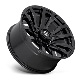 FUEL D67518901745 ALUMINUM WHEELS 18X9 BLITZ D675 8 ON 170 GLOSS BLACK 125.1 BORE -12 OFFSET MULTI SPOKE