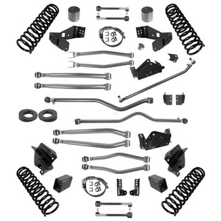 SYNERGY 8044-45 JEEP 4.5 INCH LIFT STAGE 4 SUSPENSION SYSTEM 2007-2018 JEEP WRANGLER JKU 4DR
