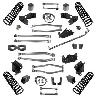 SYNERGY 8044-30 JEEP 3.0 INCH LIFT STAGE 4 SUSPENSION SYSTEM 2007-2018 JEEP WRANGLER JKU 4DR