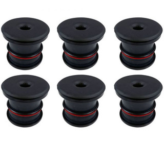 S&B FILTERS 81-1002 SILICONE BODY MOUNT KIT 6PC 2008-2016 FORD F-250/F-350 POWERSTROKE 6.4L/6.7L REG/EXTEND CAB