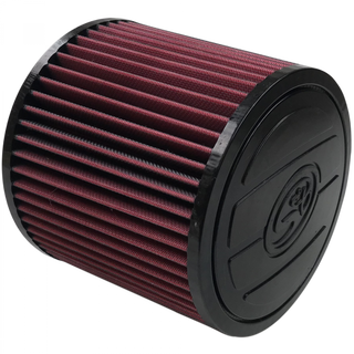 S&B FILTERS KF-1055 AIR FILTER INTAKE KITS 75-5061,75-5059 OILED COTTON CLEANABLE RED