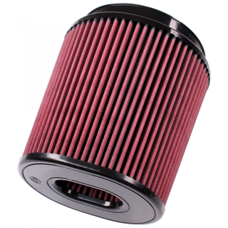 S&B FILTERS CR-91053 AIR FILTER COMPETITOR INTAKES AFE XX-91053 OILED COTTON CLEANABLE RED