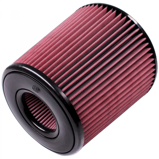 S&B FILTERS CR-90028 AIR FILTER COMPETITOR INTAKES AFE XX-90028 OILED COTTON CLEANABLE RED