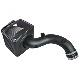 S&B FILTERS 75-5102D COLD AIR INTAKE DRY EXTENDABLE WHITE 2004-2005 GM/CHEVROLET DURAMAX 6.6L LLY