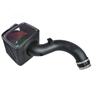 S&B FILTERS 75-5101 COLD AIR INTAKE COTTON CLEANABLE RED 2001-2004 GM/CHEVROLET DURAMAX 6.6L LB7