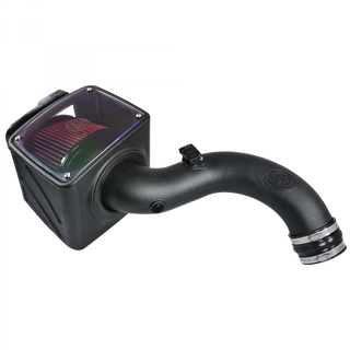 S&B FILTERS 75-5101 COLD AIR INTAKE COTTON CLEANABLE RED 2001-2004 GM/CHEVROLET DURAMAX 6.6L LB7