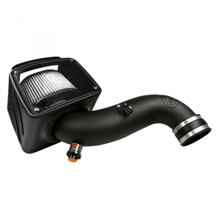 S&B FILTERS 75-5091D COLD AIR INTAKE DRY EXTENDABLE WHITE 2007-2010 GM/CHEVROLET DURAMAX 6.6L LMM