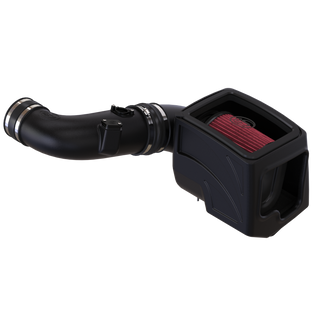 S&B FILTERS 75-5075-1 COLD AIR INTAKE COTTON CLEANABLE RED 2011-2016 GM/CHEVROLET DURAMAX 6.6L LML