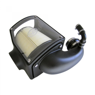 S&B FILTERS 75-5045D COLD AIR INTAKE DRY DRY EXTENDABLE WHITE 1992-2000 GMC 6.5L DETROIT DIESEL