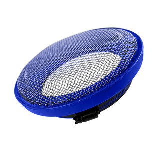 S&B FILTERS 77-3023 TURBO SCREEN GUARD WITH VELOCITY STACK - 5.50 INCH (BLUE)