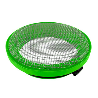 S&B FILTERS 77-3019 TURBO SCREEN GUARD WITH VELOCITY STACK - 4.50 INCH (GREEN)