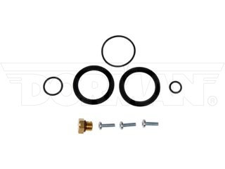 DORMAN 904-124HP FUEL PRIMER SEAL KIT WITH BRASS BLEEDER SCREW 2001-2012 GM 6.6L DURAMAX LB7/LLY/LBZ/LMM/LML