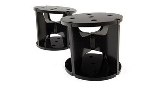 AIR LIFT 52445 4" ANGLED AIR SPRING SPACERS