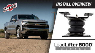 AIR LIFT 88288 LOADLIFTER 5000 ULTIMATE AIR SPRING KIT W/INTERNAL JOUNCE BUMPER FOR 2019-2024 GM SILVERADO/SIERRA 1500 2WD/4WD