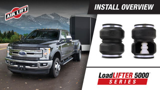 AIR LIFT 88399 LOADLIFTER 5000 ULTIMATE AIR SPRING KIT W/INTERNAL JOUNCE BUMPER FOR 2017-2023 FORD SUPERDUTY 4WD