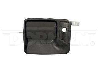 DORMAN 79306CD BLACK EXTERIOR DOOR HANDLE (FRONT LEFT) (BUILT AFTER 3/15/99) 1999-2016 FORD F-250/350/450/550 