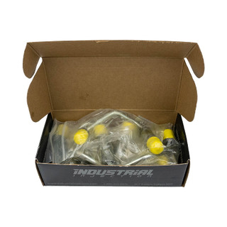 INDUSTRIAL INJECTION 412501 GM INJECTOR LINE SET FOR 01-04 6.6L LB7 DURAMAX