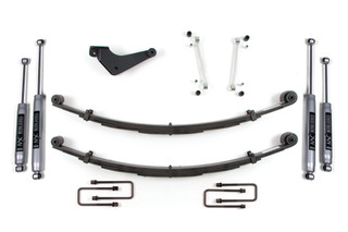 BDS SUSPENSION BDS320H 2 INCH LEVELING KIT FORD F250/F350 SUPER DUTY 99-04 4WD RADIUS FRONT U BOLT NX2 NITRO SHOCKS
