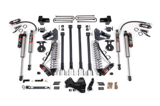 BDS SUSPENSION BDS1969FPE 4 INCH LIFT KIT W/ 4-LINK FOX 2.5 PERFORMANCE ELITE COIL-OVER CONVERSION FORD F250/F350 SUPER DUTY 17-19 4WD DIESEL LEAF SPRINGS