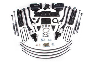 BDS SUSPENSION BDS1729FS 8 INCH LIFT KIT W/ 4-LINK RAM 3500 19-24 4WD DIESEL WITH FACTORY REAR OVERLOAD LEAF 6 BOLT FOX 2.0 PERFORMANCE SHOCKS