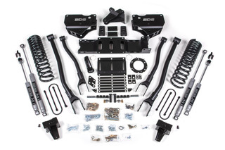 BDS SUSPENSION BDS1690FPE 6 INCH LIFT KIT W/ 4-LINK RAM 3500 19-24 4WD DIESEL WITHOUT FACTORY REAR OVERLOAD LEAF 6 BOLT FOX 2.5 PERFORMANCE ELITE