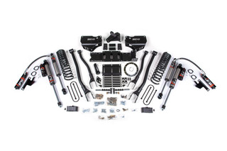 BDS SUSPENSION BDS1676FPE 4 INCH LIFT KIT W/ 4-LINK RAM 3500 19-23 4WD GAS WITHOUT FACTORY REAR OVERLOAD LEAF FOX 2.5 PERFORMANCE ELITE