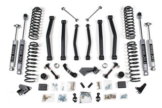BDS SUSPENSION BDS1405FPE 4.5 INCH LIFT KIT JEEP WRANGLER JK 12-18 4-DOOR SWAY BAR DISCONNECT FOX 2.5 PERFORMANCE ELITE SHOCKS