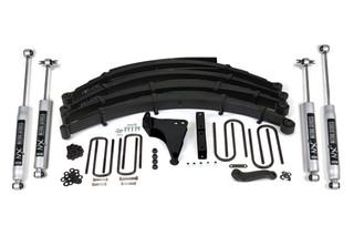 BDS SUSPENSION BDS312H 8 INCH LIFT KIT FORD F250/F350 SUPER DUTY 99-04 4WD SQUARE U BOLT BEFORE 2-28-99 NX2 NITRO