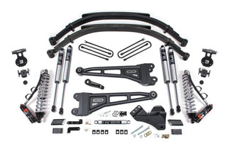 BDS SUSPENSION BDS2208FPE 5 INCH LIFT KIT W/ RADIUS ARM FOX 2.5 COIL-OVER CONVERSION PERFORMANCE ELITE FORD F250/F350 SUPER DUTY 23-24 4WD DIESEL LEAF SPRINGS 2.0 PERFORMANCE