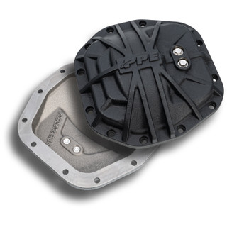PPE 238053420 2018-2023 JEEP JL DANA-M200 HEAVY-DUTY NODULAR IRON REAR DIFFERENTIAL COVER BLACK