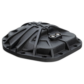 PPE 238053420 2018-2023 JEEP JL DANA-M200 HEAVY-DUTY NODULAR IRON REAR DIFFERENTIAL COVER BLACK