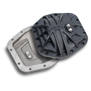 PPE 238043420 2018-2023 JEEP JL SPORT DANA-M186 HEAVY-DUTY NODULAR IRON FRONT DIFFERENTIAL COVER BLACK